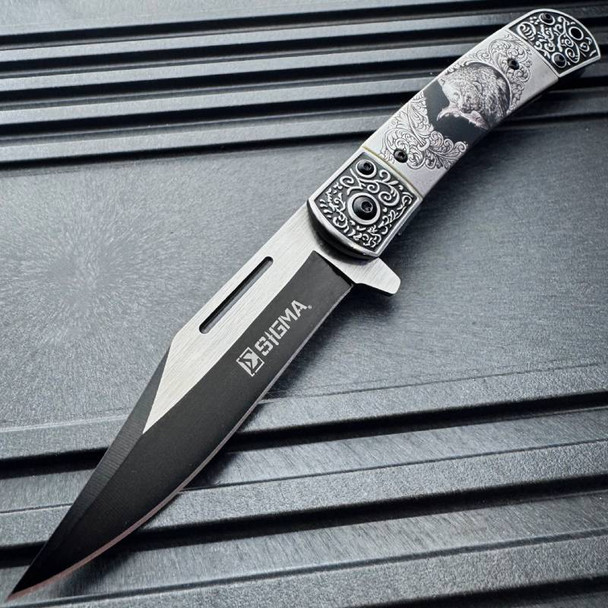 Classic Gentleman Pocket Knife (Deer or Bear)