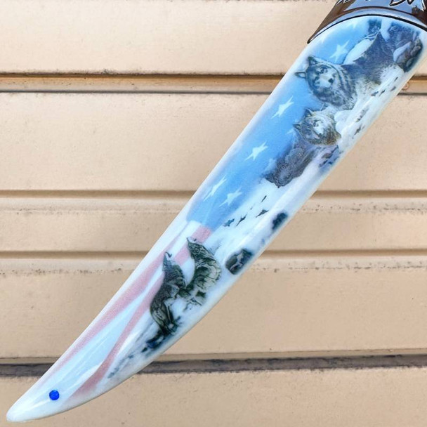 Unsharpened Wolf Dagger Style Blade (Choose An Option)