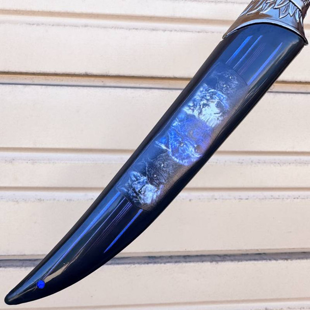 Unsharpened Wolf Dagger Style Blade (Choose An Option)