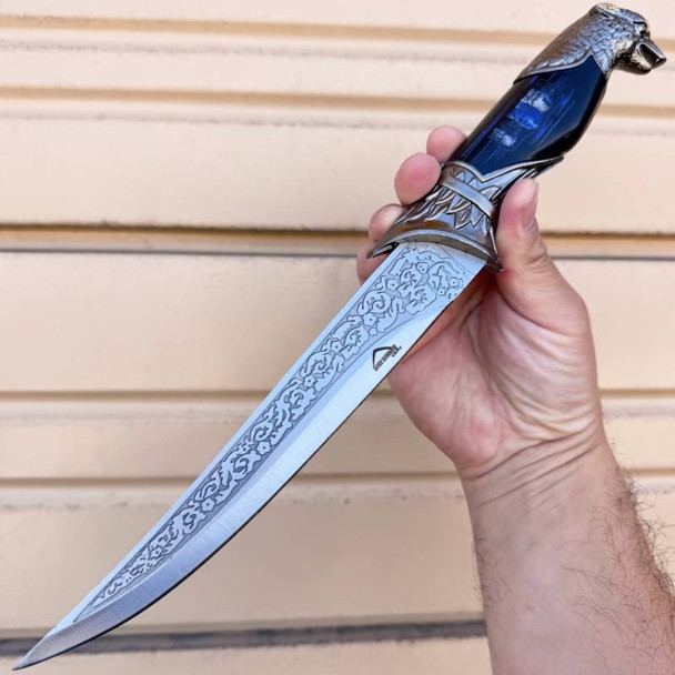 Unsharpened Wolf Dagger Style Blade (Choose An Option)