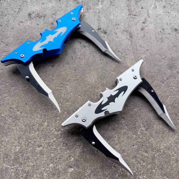 Dual Blade Dark Knight Batman Pocket Knife
