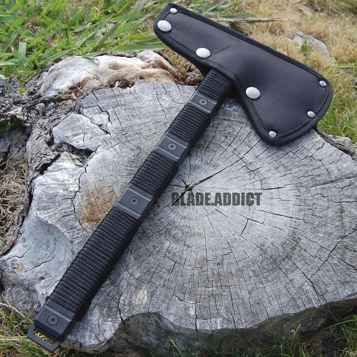 14.5" Survival Tomahawk Tactical Throwing Hatchet Hunting Survival AXE
