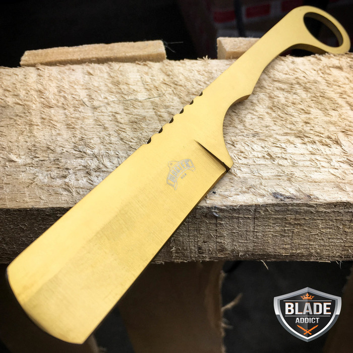 gold straight edge razor