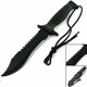 12" Military Bowie Fixed Blade