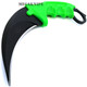 7.5" Zombie Fixed Blade Tactical Karambit Hawkbill Neck Knife Skinner Hunting