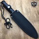 11" Tactical Fishing Hunting Survival Knife w/ Sheath Bowie Survival Kit