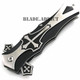 TAC-FORCE Crusader Cross Spring Assisted Pocket Knife Black