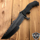 11" CSGO Huntsman Black Fixed Blade
