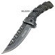 TAC-FORCE CHAIN Spring Assisted Open Folding Pocket Knife Combat Tactical New