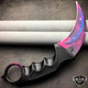 ***Limited Edition Tactical Fixed Blade Karambit - Galaxy Black***