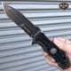 9" Mtech USMC Marines Tanto Military Spring Assisted Open Rescue Pocket Knife Stonewash