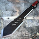 26" Heavy Duty Tactical Jungle Machete Fixed Blade Survival Sword Hunting Knife