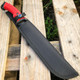 15.5" HUNTING SURVIVAL FIXED BLADE MACHETE Tactical Knife Rambo Sword Camping