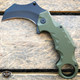 TACTICAL Spring Assisted Open G10 KARAMBIT Claw Folding Pocket Knife Blade NEW