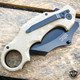 TACTICAL Spring Assisted Open G10 KARAMBIT Claw Folding Pocket Knife Blade NEW