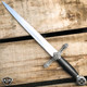 15.75" Dark Knight Celtic Cross Medieval Fixed Blade Short Sword Knife Dagger