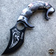 8.5" Fantasy Scorpion Assisted OpenTactical Folding Pocket Knife Karambit Blade