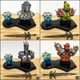 World Of Warcraft Desk Toy Mini Figure w/ Sword Orc Lich King Demon Lion NEW