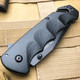 TAC FORCE Pocket Knife Spring Assisted Opening Tactical Rescue Folding BLACK NEW