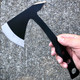 2 PC Black Tactical Axe TWIN Double Blade Head Tomahawk Hatchet Throwing Knife
