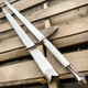 LOTR Medieval Crusader Sword FANTASY Blade