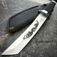 9" Samurai Katana Style Dragon Tanto Short Sword Hunting Knife Dagger Ninja NEW