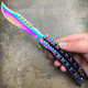 9" The Predator Curved Blade Balisong