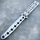 Practice BALISONG METAL BUTTERFLY Assorted Trainer Knife BLADE Comb Brush NEW