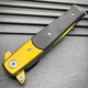 8.5" Italian Milano Stiletto Tactical Spring Assisted Open Pocket Knife Blade