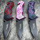 6" Tactical Fantasy Dragon Spring Assisted Open Rescue Folding Pocket Knife