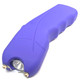 Tactical 2.5MIL Stun Gun LED Flashlight Security Self Defense PURPLE w/ Case NEW