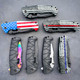 8" Military Spring Assisted Open Folding Pocket Knife