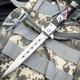 9" Eagle American USA Flag Tactical Spring Assisted Folding Pocket Knife Blade