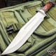 *Custom Engraving* 15" TACTICAL SURVIVAL Rambo Full Tang FIXED BLADE Camping KNIFE Hunting w SHEATH