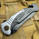 10.5" Sheriff Firefighter Fire Dept HUGE Spring Assisted Pocket Rescue Knife NEW