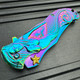 9" RAINBOW MERMAID OCEAN SPRING ASSISTED FOLDING KNIFE Blade Pocket Sea Fantasy