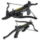 ARCHERY Hunting 80 LB Black Pistol Gun CROSSBOW Self Cocking w/ 3 ARROW BOLTS