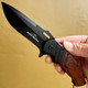 8" OLD RAM BLACK WOOD Gentleman SPRING ASSISTED OPEN Hunting Folding POCKET KNIFE 8" OLD RAM BLACK WOOD Gentleman SPRING ASSISTED OPEN Hunting Folding POCKET KNIFE