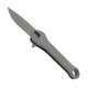 7.75" Grey Wrench Folding Pocket Knife Multi Tool