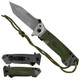 8.75" Outdoor Survival Tanto Blade Pocket Knife