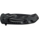 8" Black EDC Pocket Knife