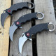 5.5" Tactical Karambit Ball Bearing Pocket Knife