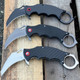 5.5" Tactical Karambit Ball Bearing Pocket Knife