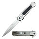 8.75" Heavy Duty Grey Shark Milano Stiletto Style Pocket Knife