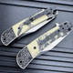 Classic Gentleman Pocket Knife (Wolf or Eagle)
