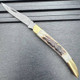 Damascus Toothpick Damascus Blade Knife Stag Handles