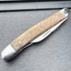 6" Rite Edge Wood Handle Steel 2 Bladed Pocket Knife