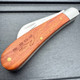 Rite Edge Laser Etched Wood Pruning 2 Bladed Folding Pocket Knife