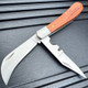 Rite Edge Laser Etched Wood Pruning 2 Bladed Folding Pocket Knife