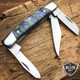 2.75" TRIO 3 BLADE STOCKMAN FOLDING POCKET KNIFE